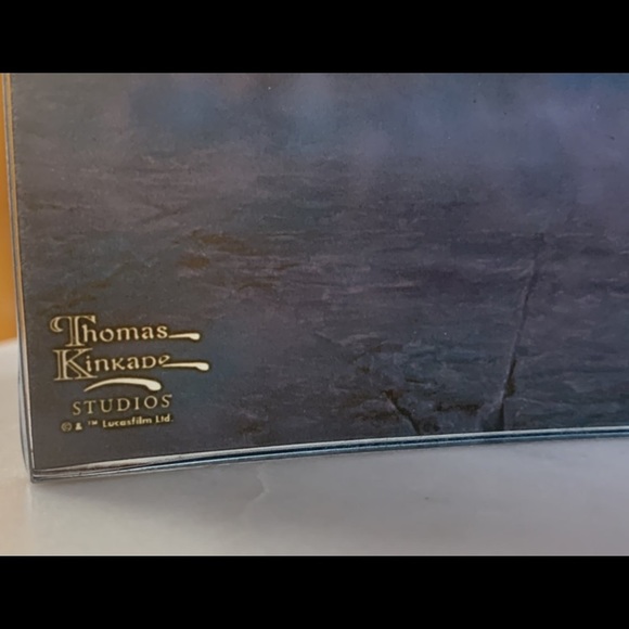 Star Wars Rey’s Awakening Curved Acrylic Print Thomas Kinkade - Picture 4 of 7